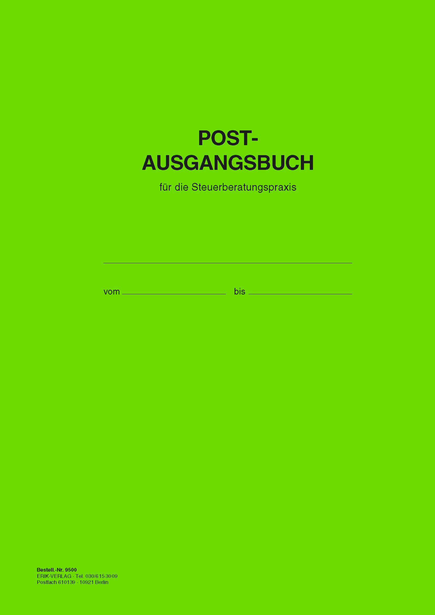 Postausgangsbuch